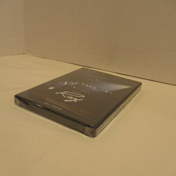 Ray Charles NEW Jamie Foxx Medium Black White Sealed DVD Disc Movie - Picture 3 of 4